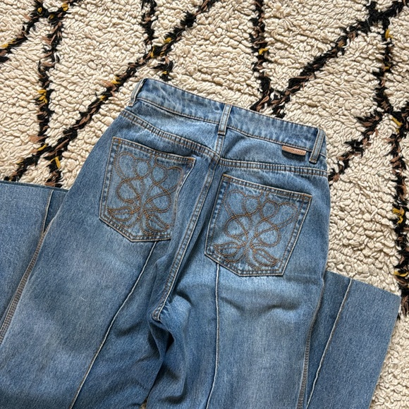 Zimmermann Wide Leg high waist jeans - Picture 3 of 10